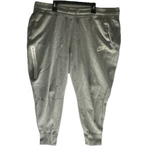 Nike Sportswear Tech Fleece Pants gray/ white Women's Size XL